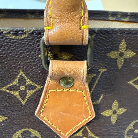 Louis Vuitton Monogram Vintage Sac Plat Tote - Picture 4 of 16